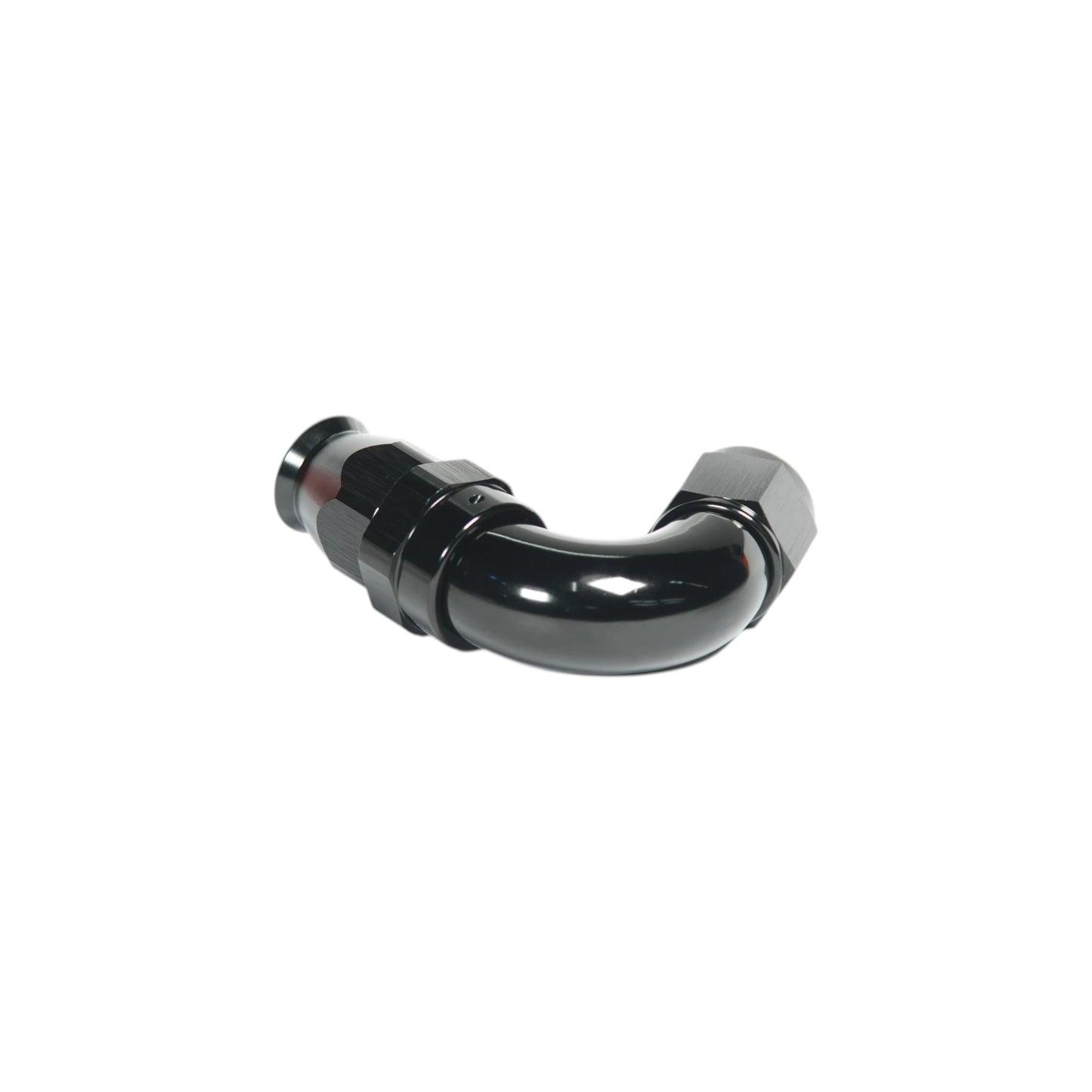 CONEXÃO DE MANGUEIRA PTFE AN-16 - 120 GRAUS