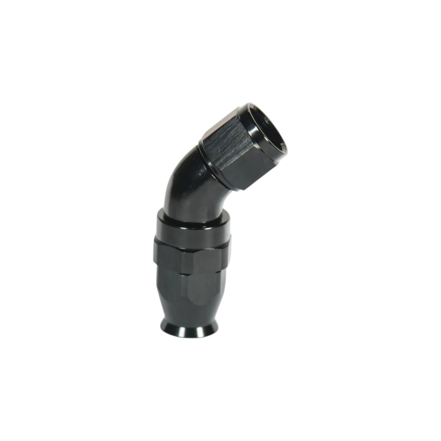 Terminal de Mangueira AN-8 PTFE - 45 Graus