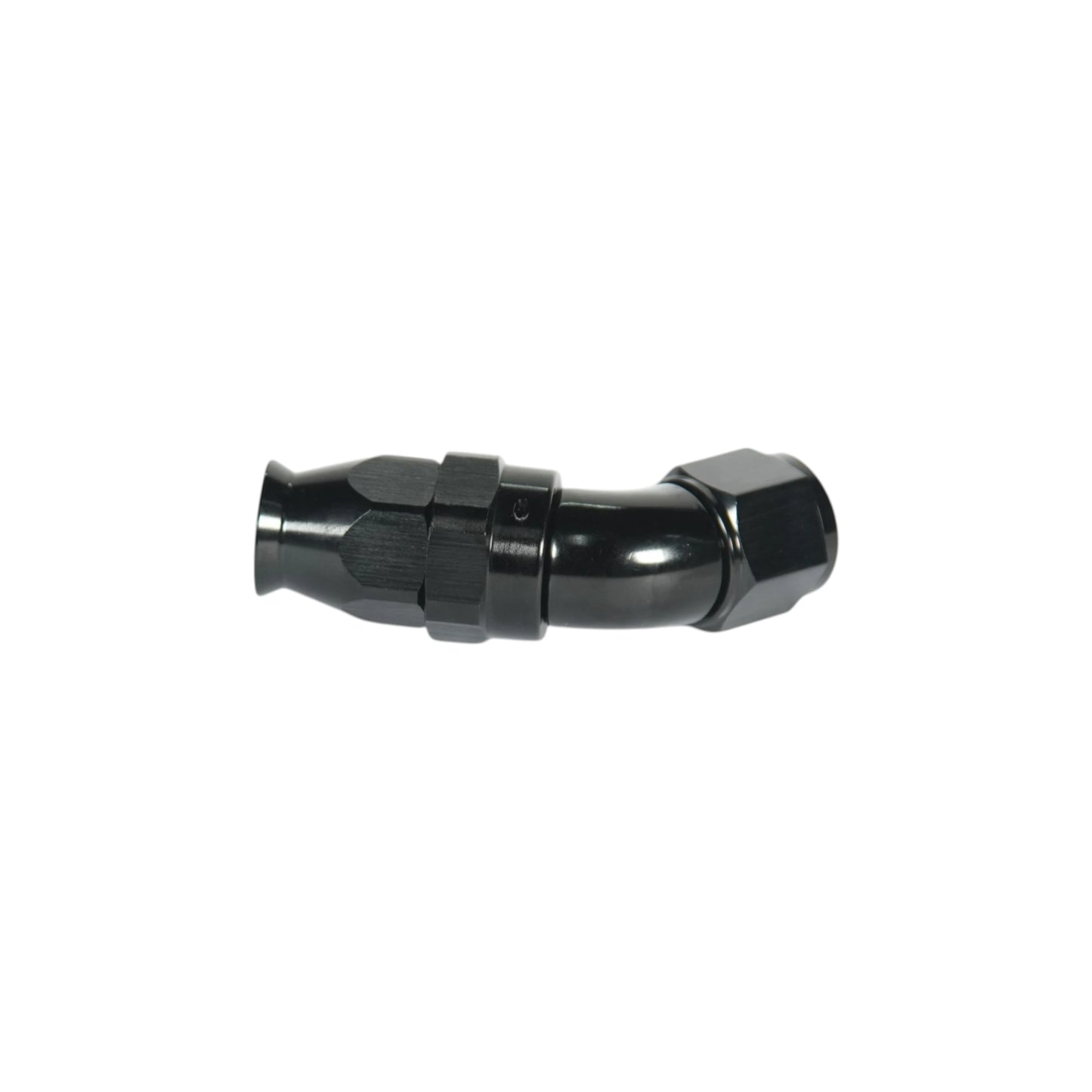 Terminal de Mangueira AN-8 PTFE - 45 Graus