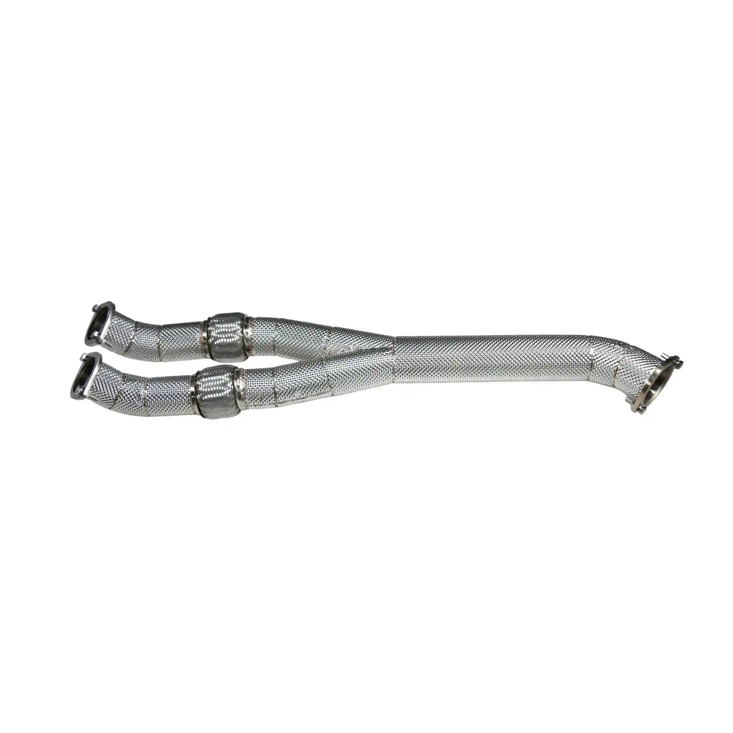 TUBO EM Y EM AÇO INOXIDÁVEL COM PROTEÇÃO DE CALOR NISSAN GTR R35