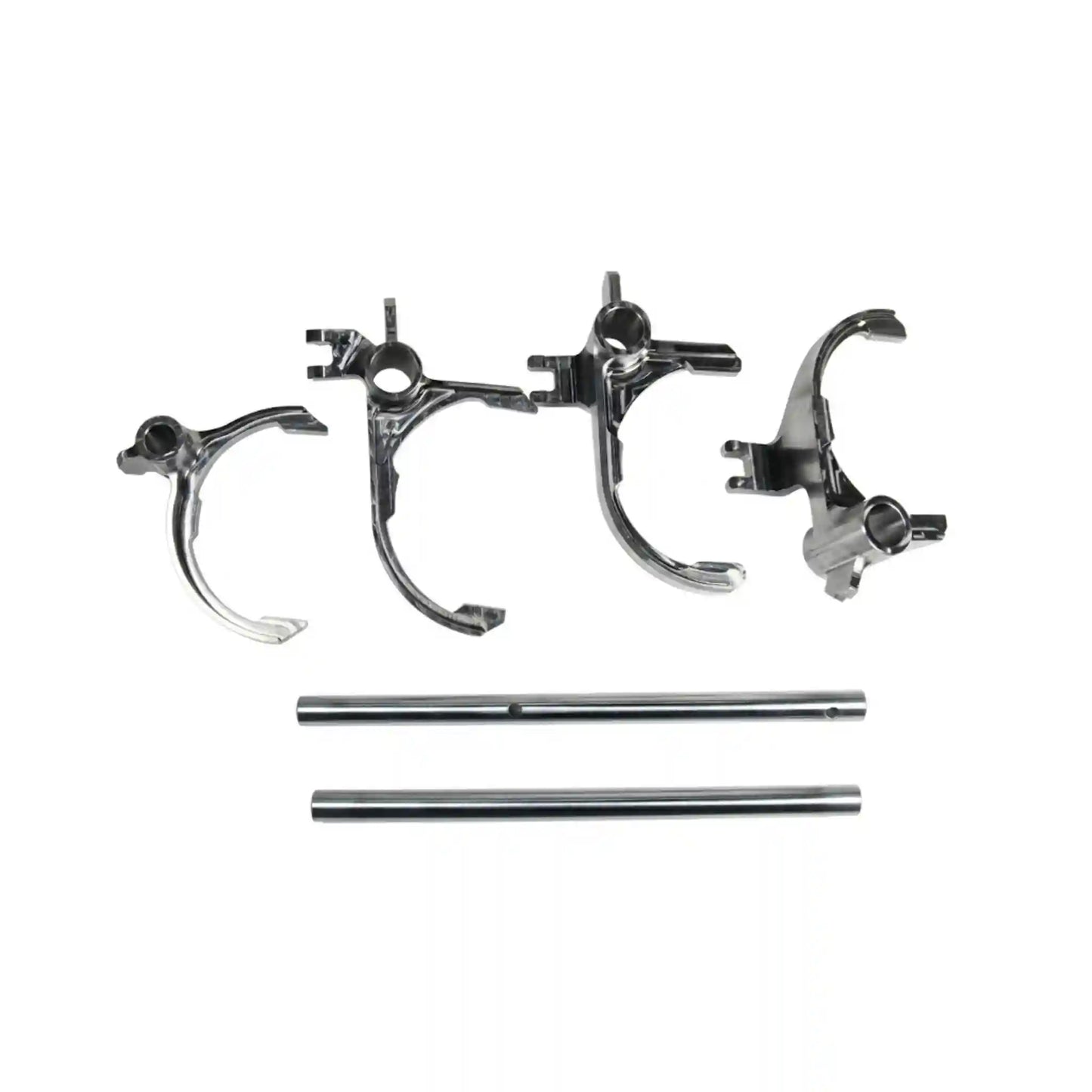 CONJUNTO DE FORQUILHAS DE DESLOCAMENTO SZM COM VEIOS NISSAN GTR R35