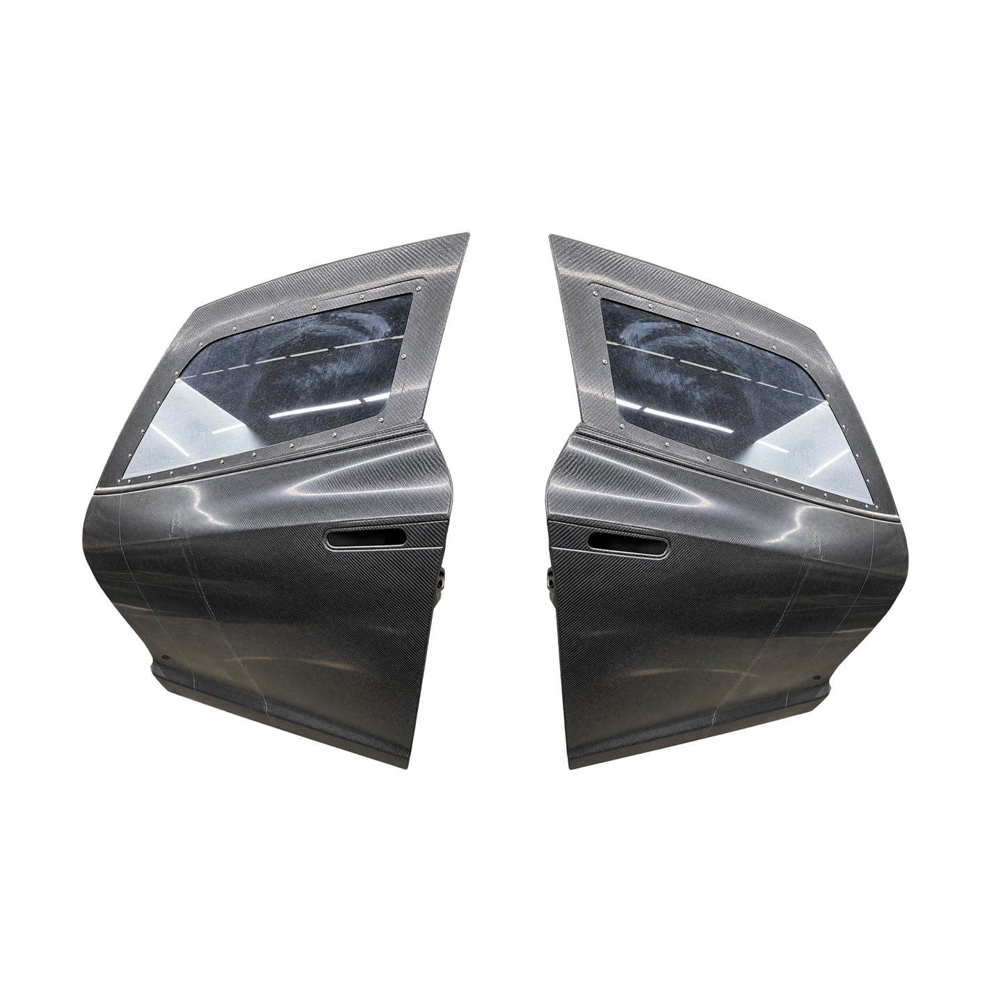 NISSAN GTR R35 OEM V2 DRY CARBON FIBER DOOR LEFT AND RIGHT