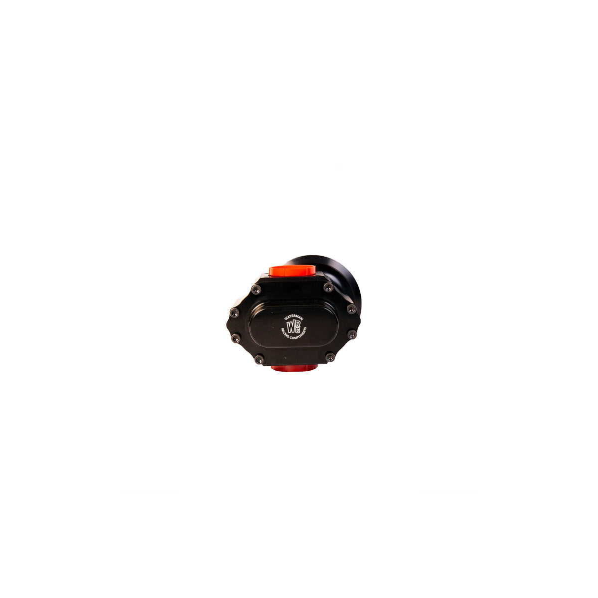 WATERMAN RACING LIL BERTHA FUEL PUMP, REVERSE ROTATION, V-BAND, 3/8" HEX, ALUMINUM CENTER - WRC-21218