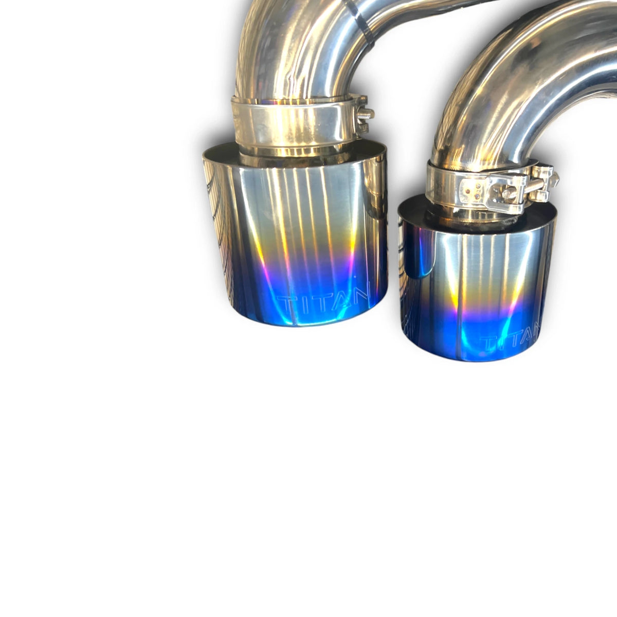 SZM 4 INCH 102MM TITANIUM COMPLETE EXHAUST SYSTEM NISSAN GTR R35
