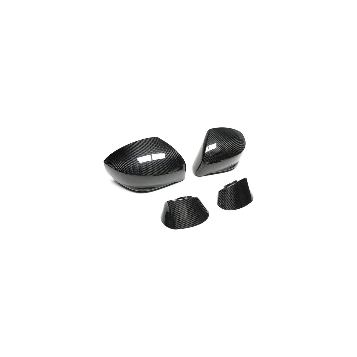 NISSAN GTR R35 CARBON FIBER SIDE MIRROR KIT (BASE + FRAME SHELL)