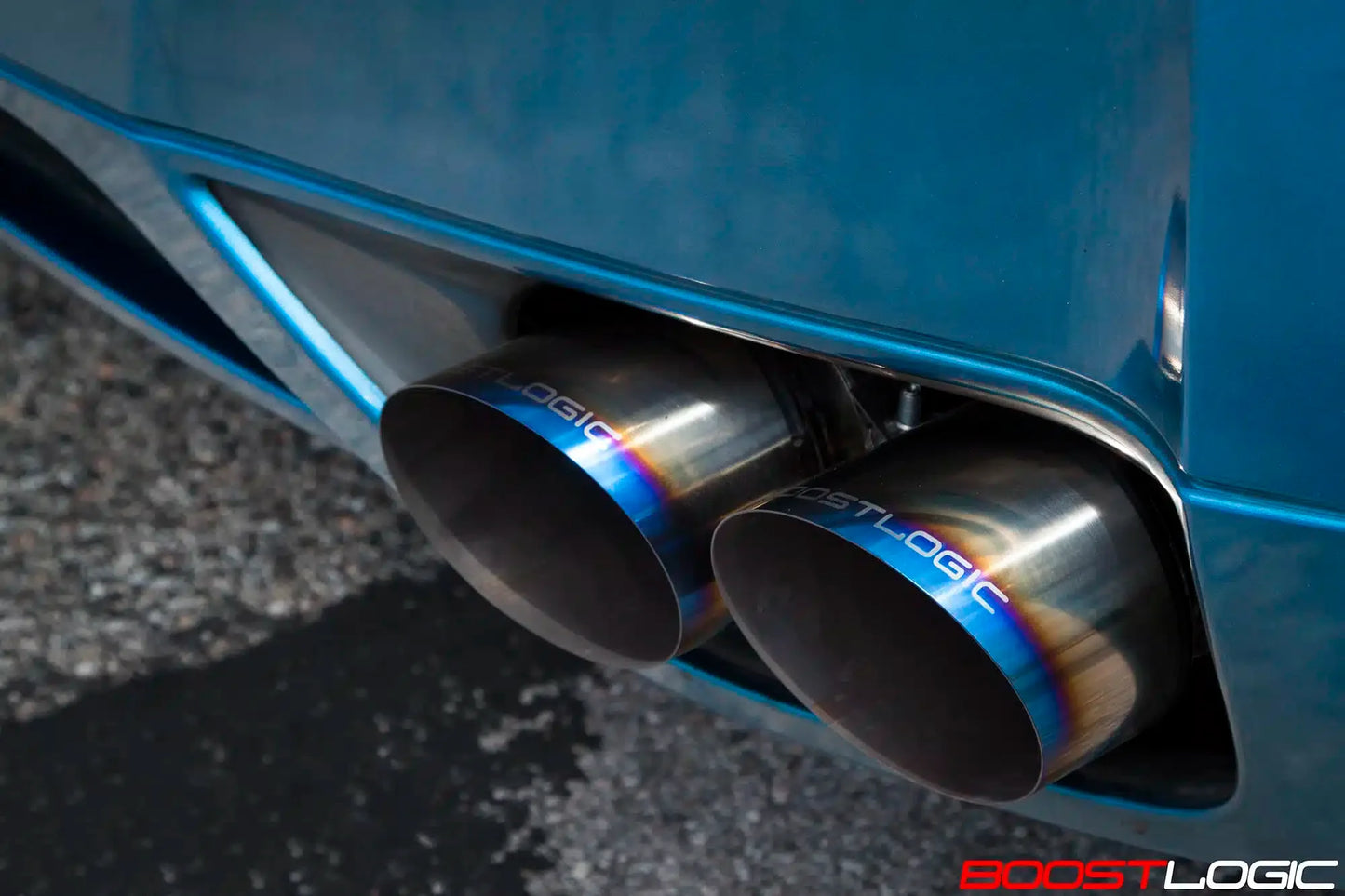 BOOST LOGIC R35 4″ TITANIUM EXHAUST NISSAN R35 GTR 09+ - Subzero Motorsports - FOR NISSAN GTR R35