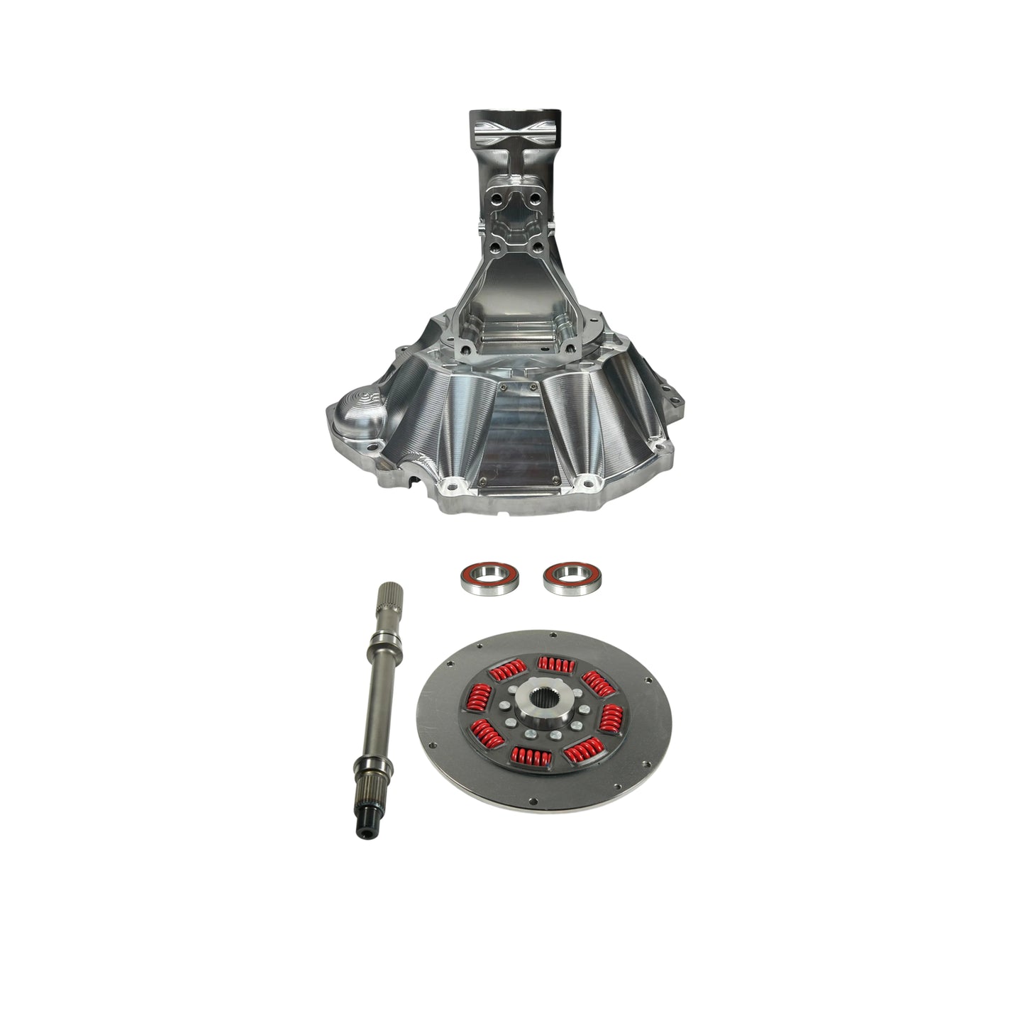 CAIXA DA EMBREAGEM SZM COM PLACA DE MOLA + VEIO 300M KIT