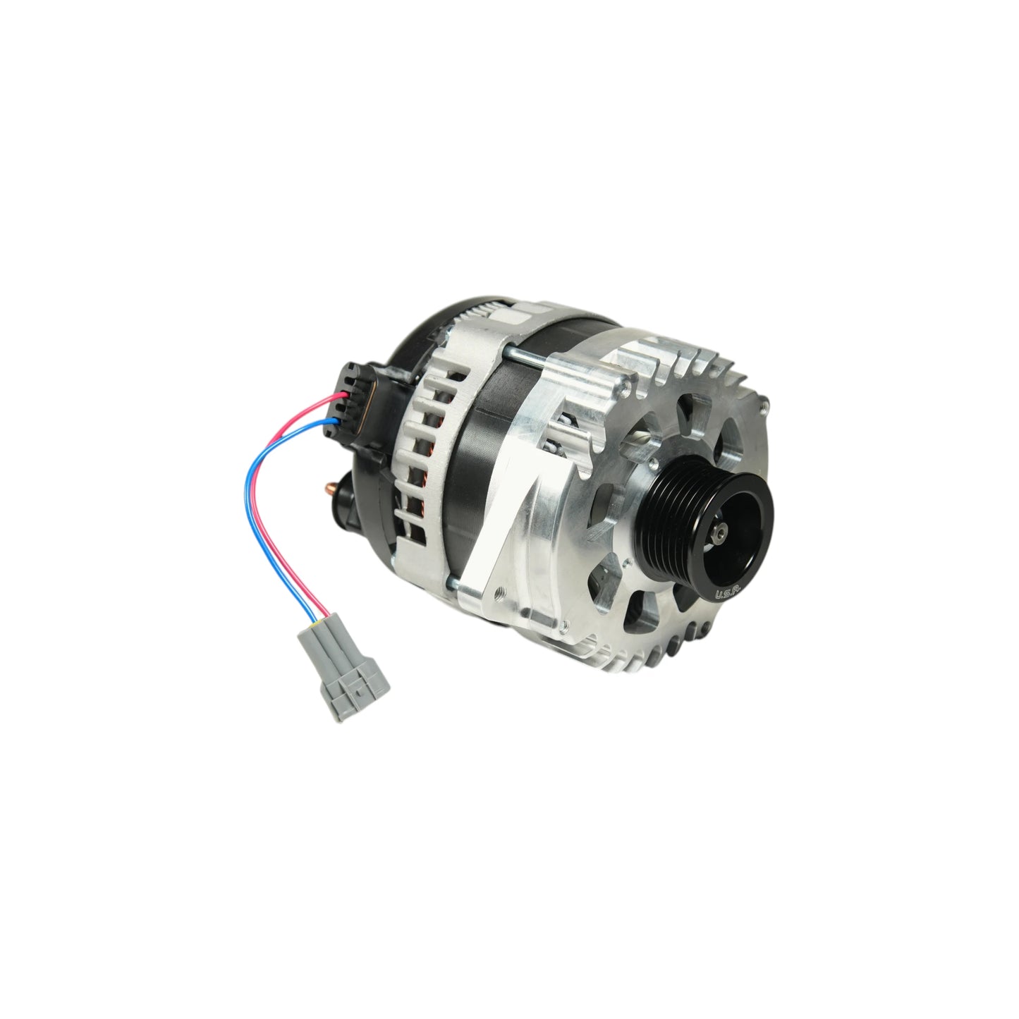 ALTERNADOR SZM ALTO RENDIMENTO 270A EM ALUMÍNIO FRESADO NISSAN GTR R35