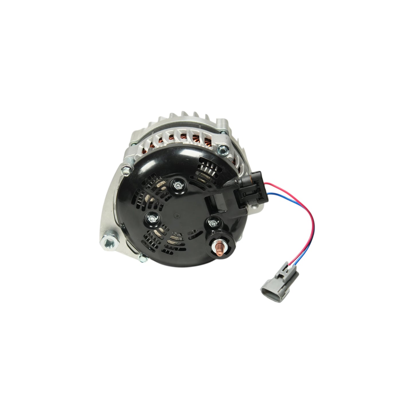 ALTERNADOR SZM ALTO RENDIMENTO 270A EM ALUMÍNIO FRESADO NISSAN GTR R35