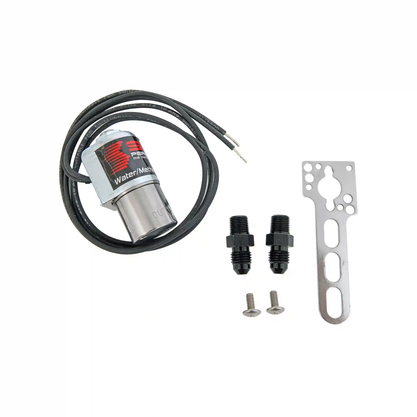 MELHORIA DO SOLENOIDE DE ALTO FLUXO DE ÁGUA/METANOL DA SNOW PERFORMANCE CONEXÕES DE ENGATE RÁPIDO SNO-40060-BRD