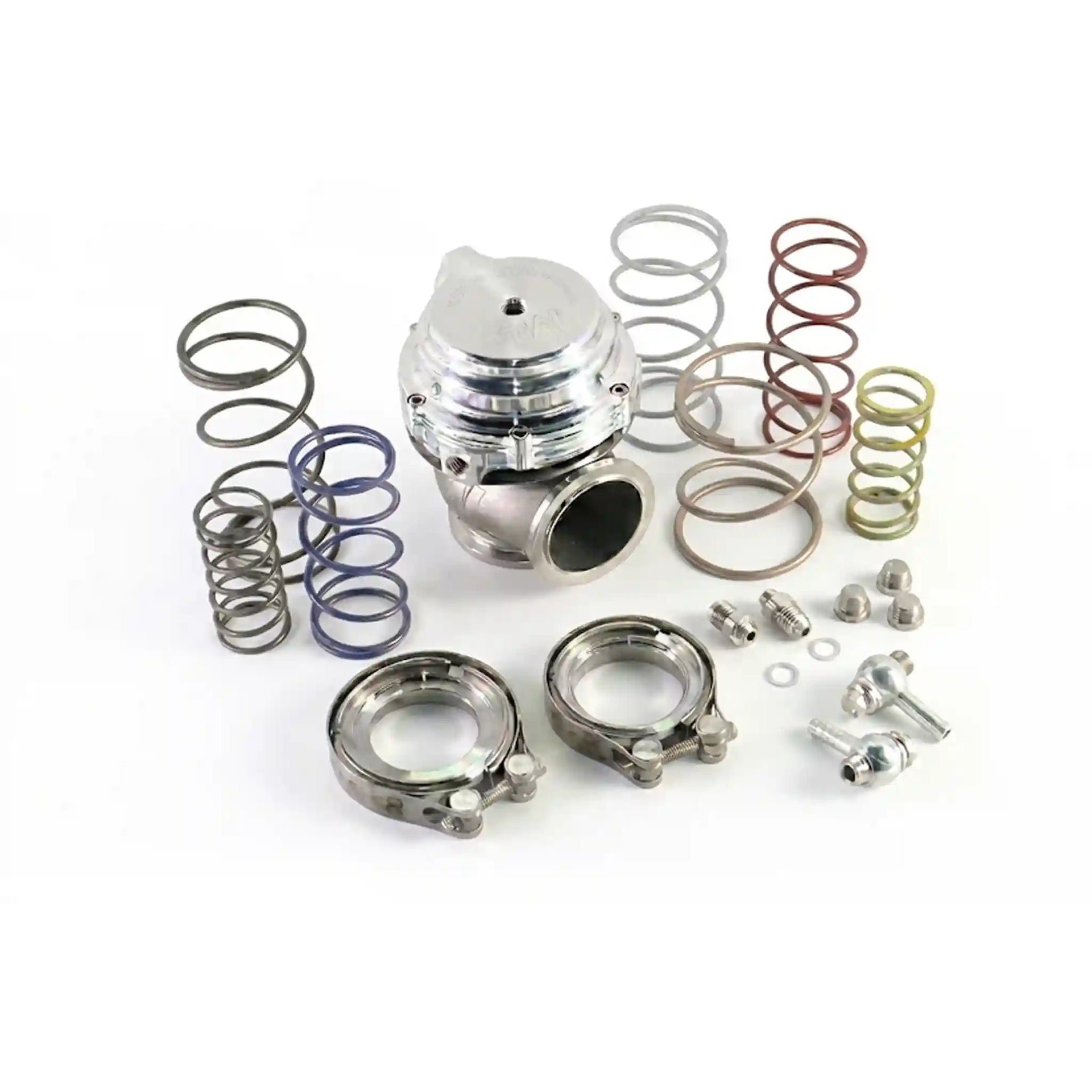 TiAL 001930 صمام تصريف MV-R 44 مم زنبركي بالكامل فضي