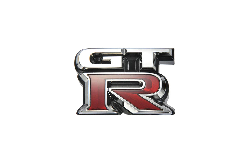 NISSAN GTR R35 OEM  FRONT BUMPER EMBLEM 62892-6AV0A