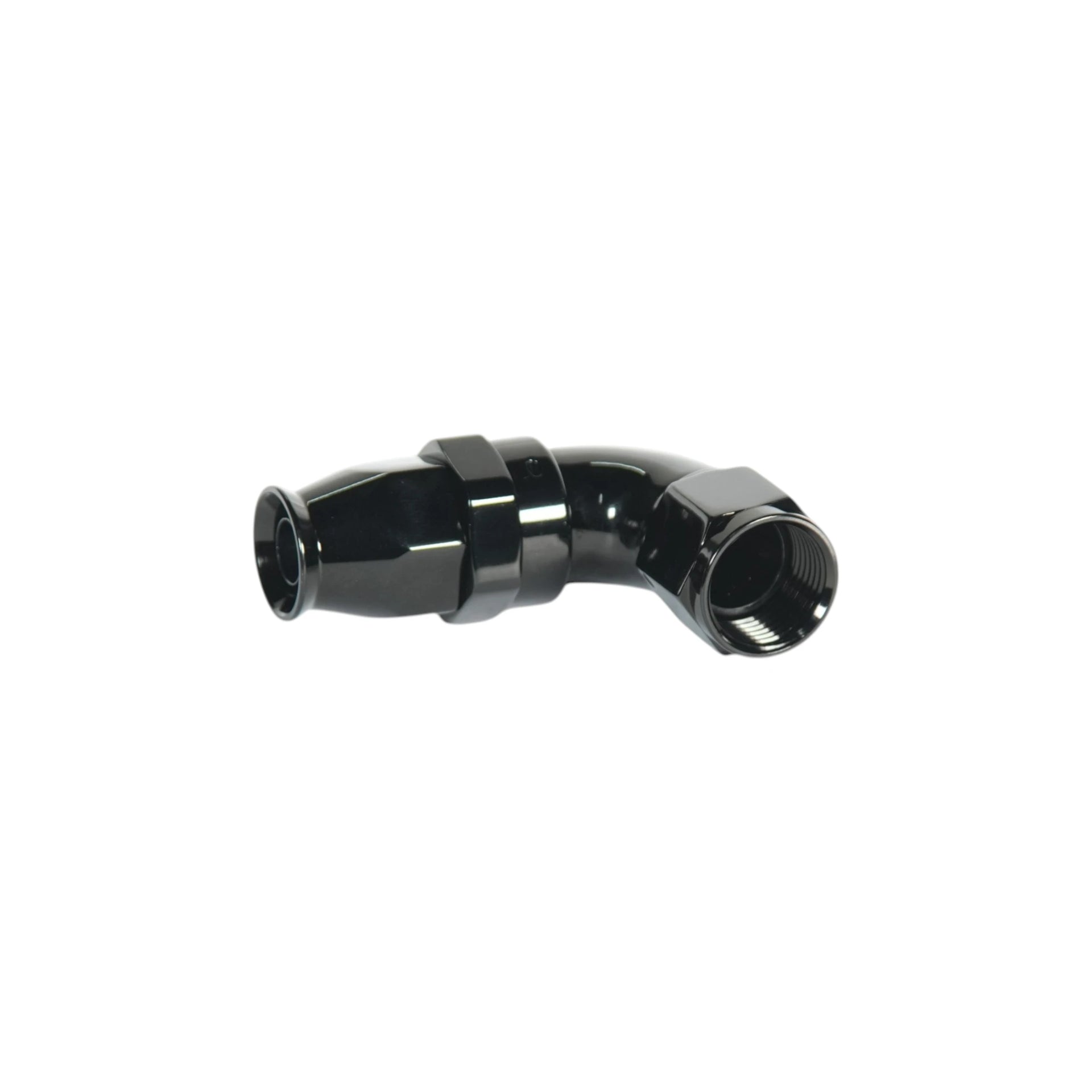 AN-6 PTFE HOSE END FITTING - 90 DEGREE