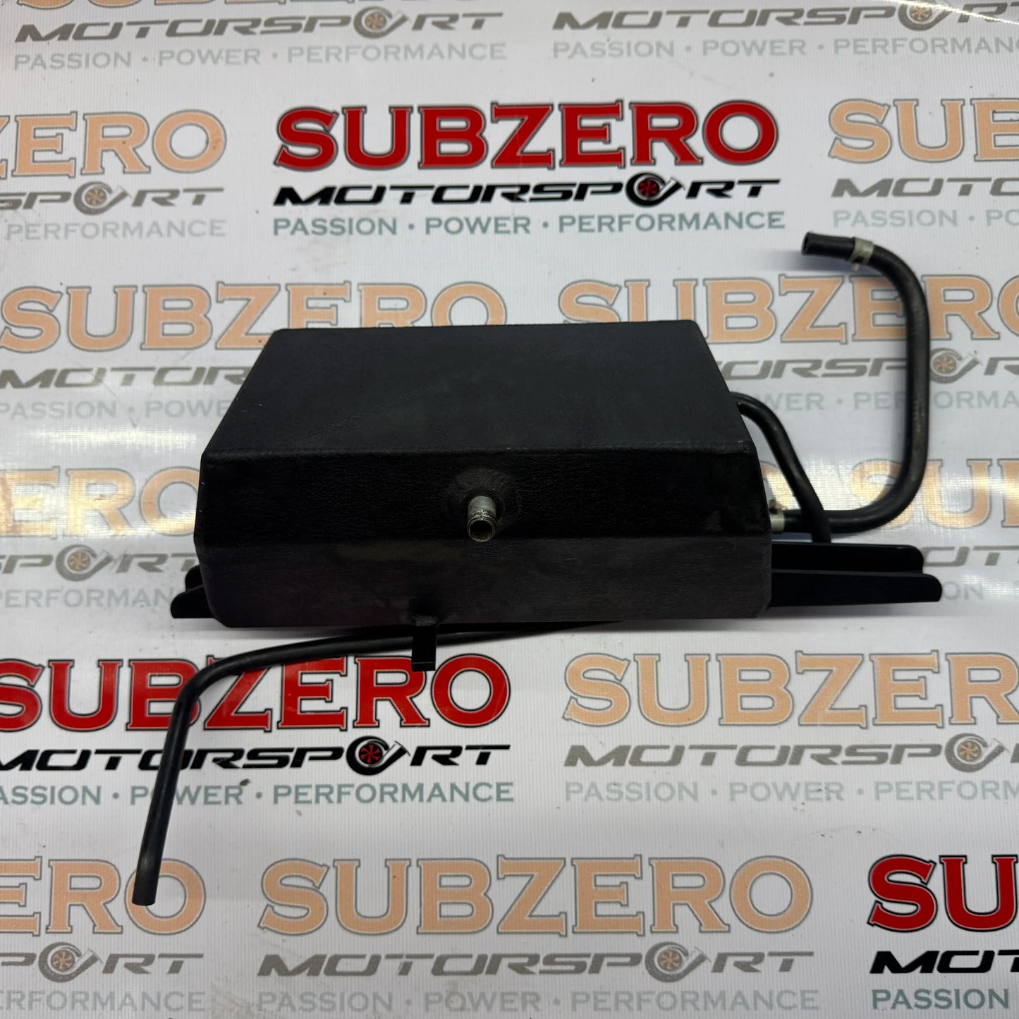 BOOST LOGIC COOLANT RESERVOIR (USED) - Subzero Motorsports - FOR NISSAN GTR R35