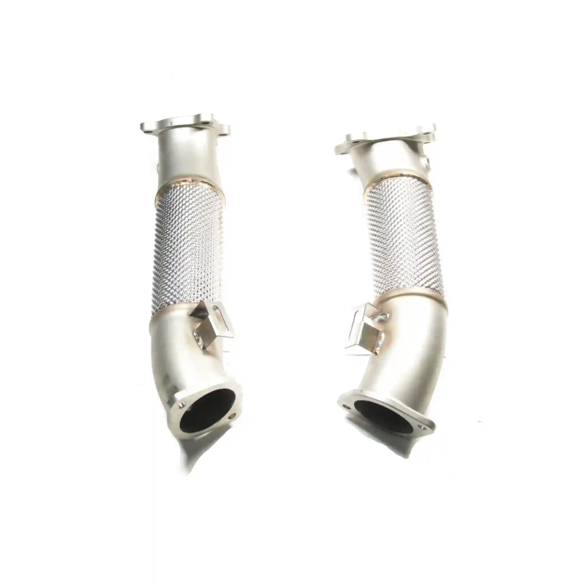 SZM CATLESS DOWN PIPE WITH HEAT SHIELD NISSAN GTR R35