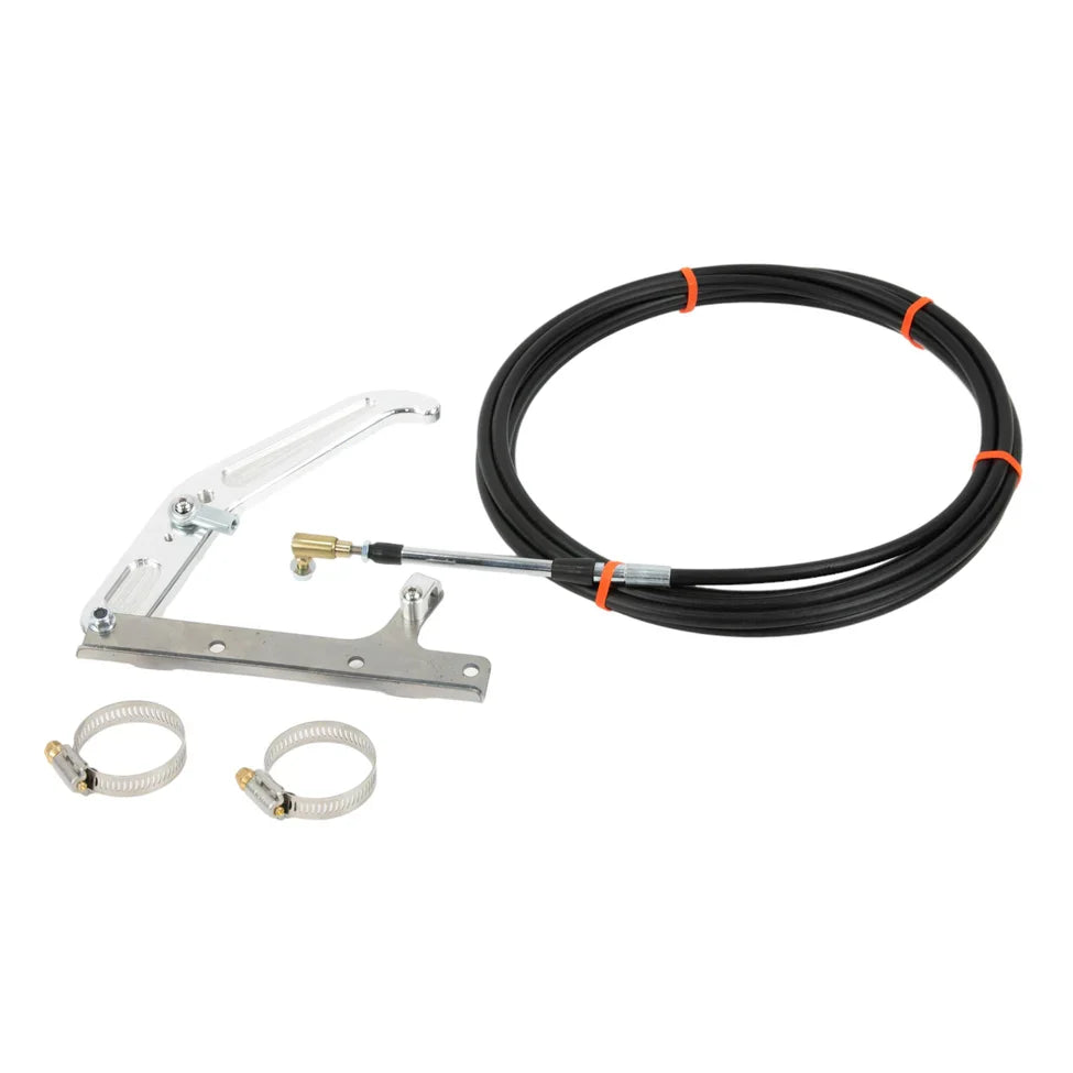 Motion Raceworks Billet Parachute Handle Release Lever and Cable Mount Kit