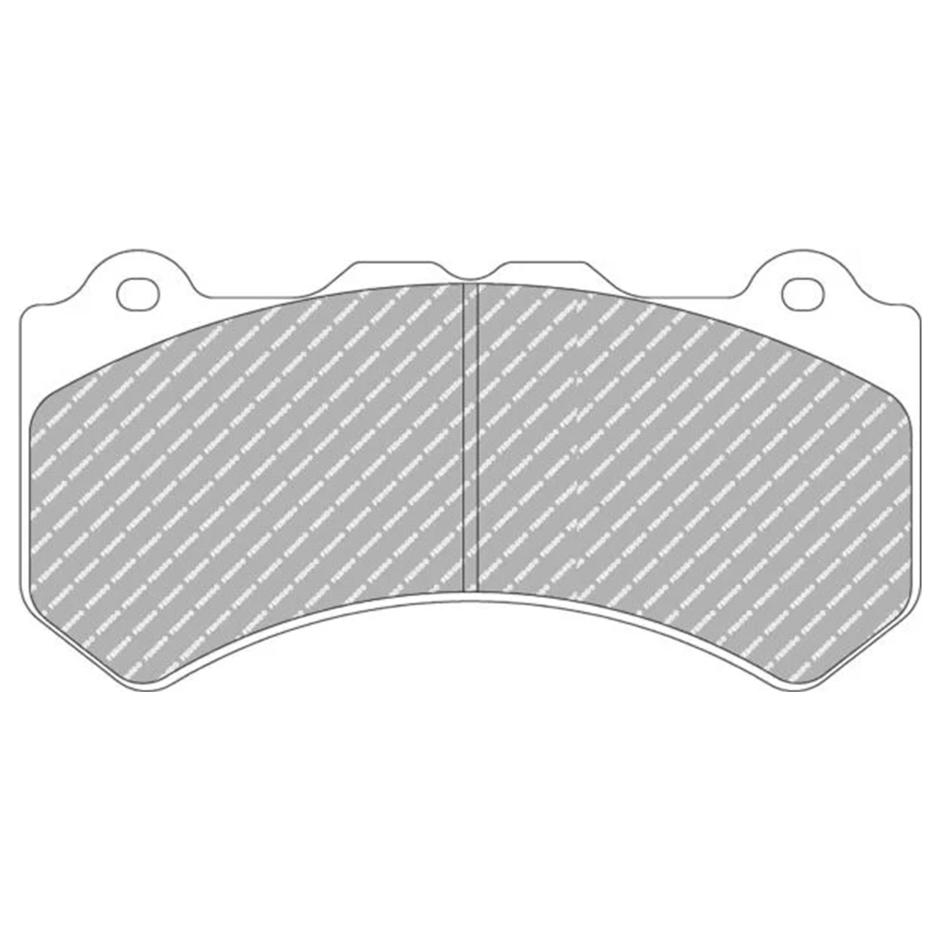 FERODO DS2000 FRONT BRAKE PAD SET FOR NISSAN R35 GT-R (STREET COMPOUND) - Subzero Motorsports - FOR NISSAN GTR R35