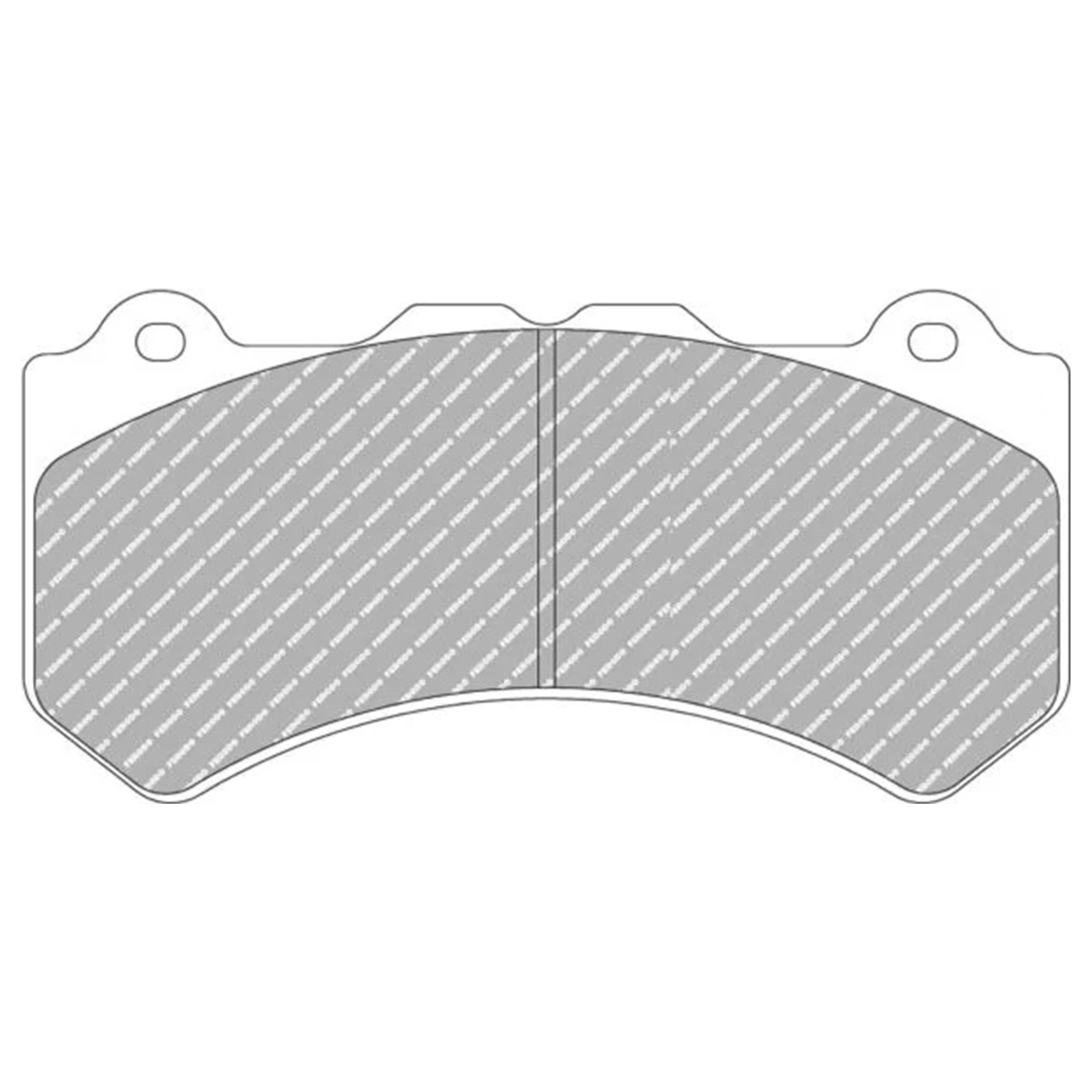 FERODO DS2000 FRONT BRAKE PAD SET FOR NISSAN R35 GT-R (STREET COMPOUND) - Subzero Motorsports - FOR NISSAN GTR R35