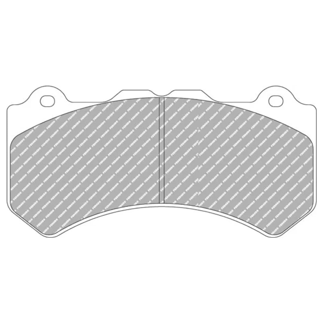 FERODO DS2000 FRONT BRAKE PAD SET FOR NISSAN R35 GT-R (STREET COMPOUND) - Subzero Motorsports - FOR NISSAN GTR R35