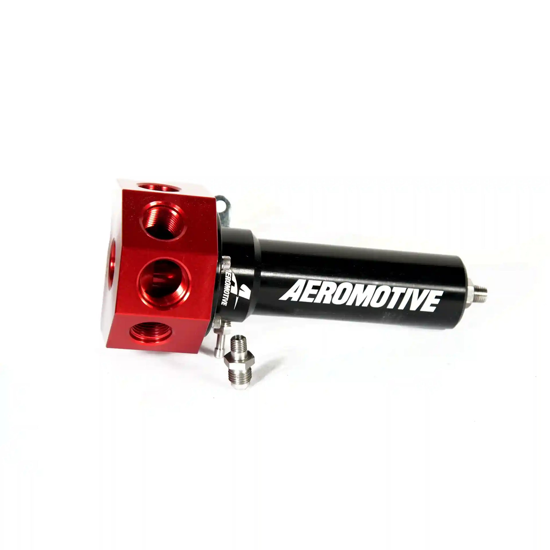 AEROMOTIVE 13113 ULTRA-HIGH FLOW EFI FUEL PRESSURE REGULATOR FOR HEX-DRIVE AND BELT-DRIVE FUEL PUMPS