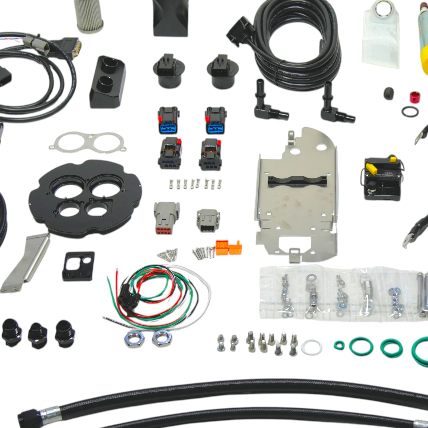 SZM FUEL SYSTEM E5LM KIT DE SUPORTE COM CONTROLADOR E BOMBA INJECTOR DYNAMICS FPS1100