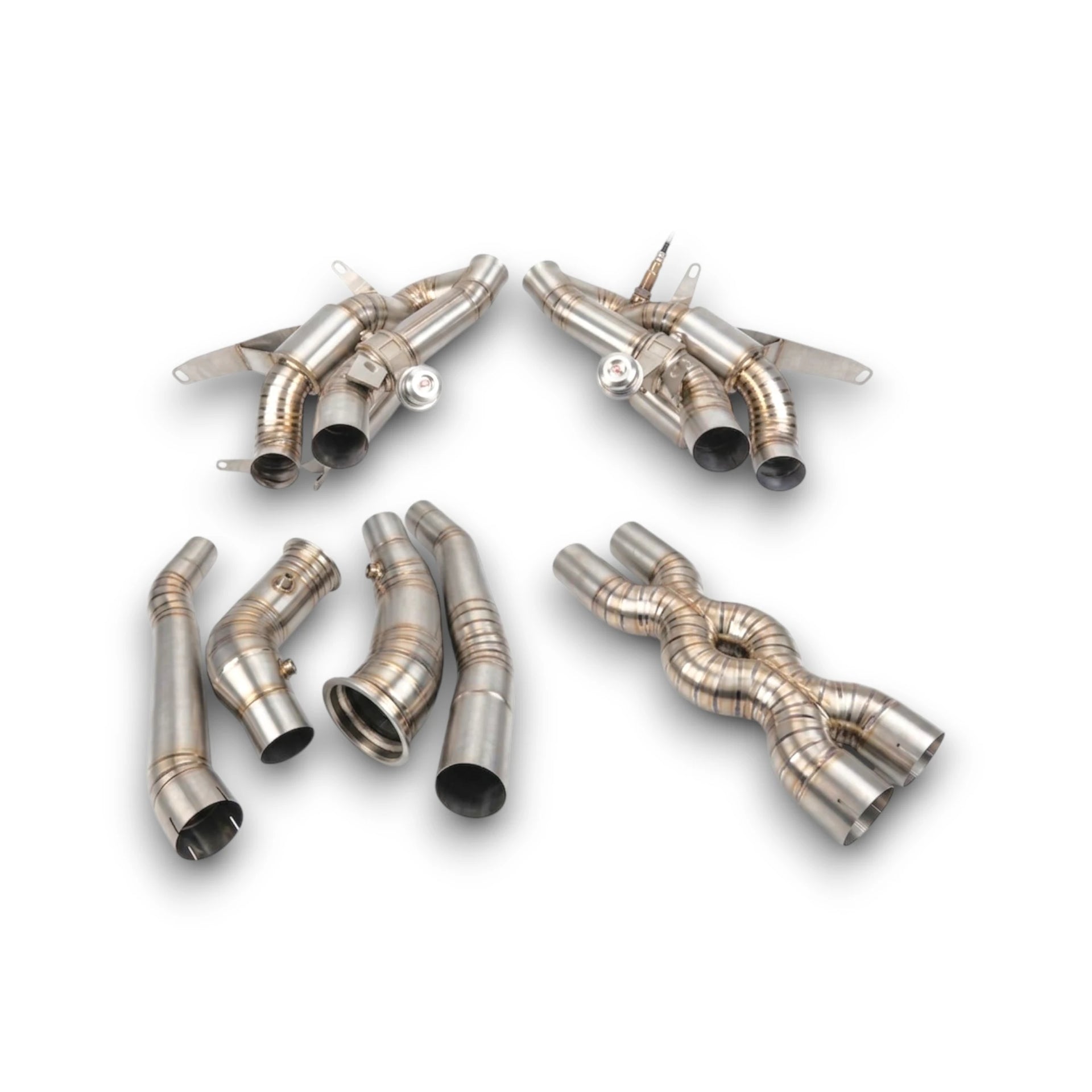 BOOST LOGIC FULL TITANIUM EXHAUST SYSTEM FOR FERRARI 812 SF
