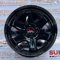 NISSAN GTR R35 RIMS BLACK RHINO 18" - Subzero Motorsports - FOR NISSAN GTR R35