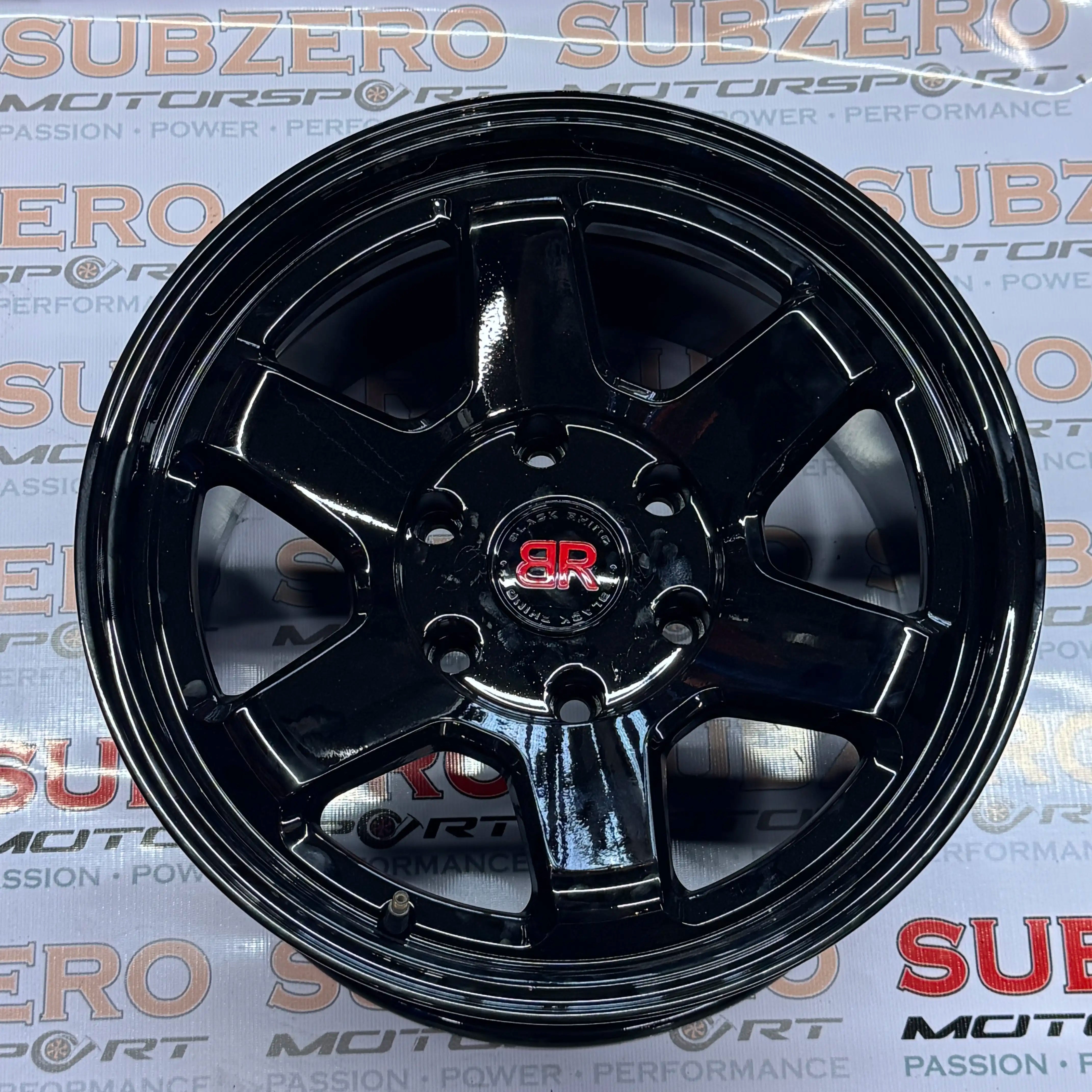 NISSAN GTR R35 RIMS BLACK RHINO 18" - Subzero Motorsports - FOR NISSAN GTR R35