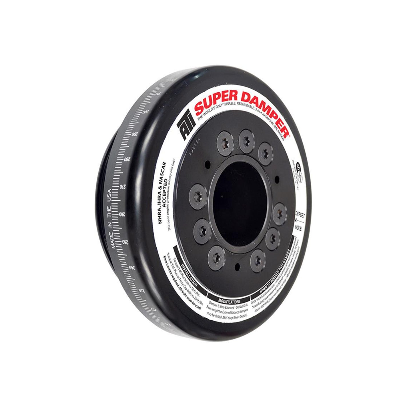 ATI NISSAN GT-R R35 (VR38DETT) SUPER DAMPER ATI918641 - Subzero Motorsports - FOR NISSAN GTR R35