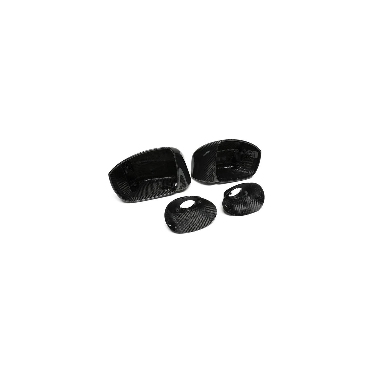 NISSAN GTR R35 CARBON FIBER SIDE MIRROR KIT (BASE + FRAME SHELL)