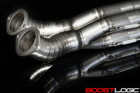 BOOST LOGIC FORMULA SERIES QUADZILLA TITANIUM MIDPIPE NISSAN GTR R35 09+ - Subzero Motorsports - FOR NISSAN GTR R35