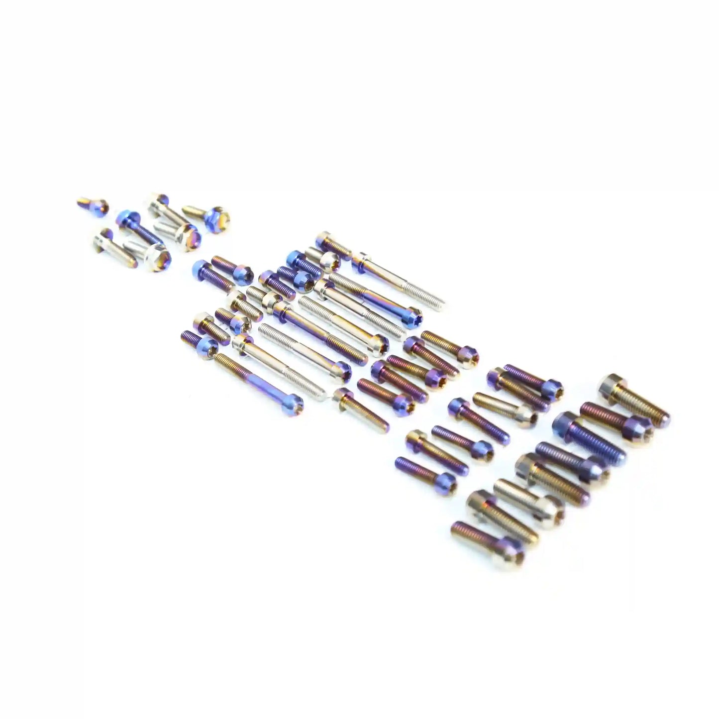KIT DE FERRAGENS DE TITÂNIO PARA COLETOR DE ADMISSÃO SZM NISSAN GTR R35